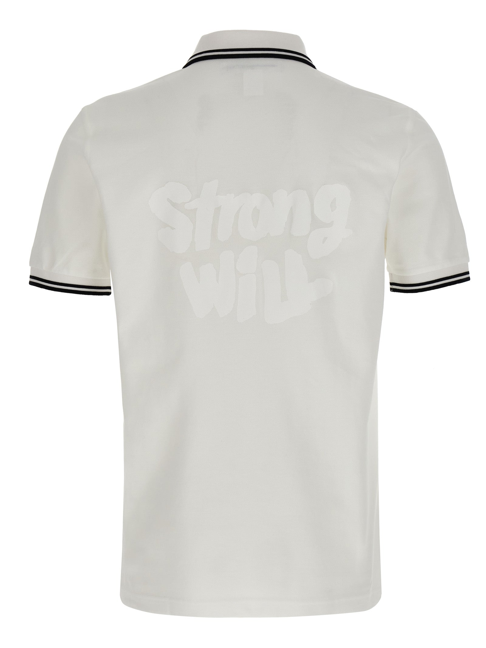 Comme Des Garçons weißes Baumwoll-Poloshirt