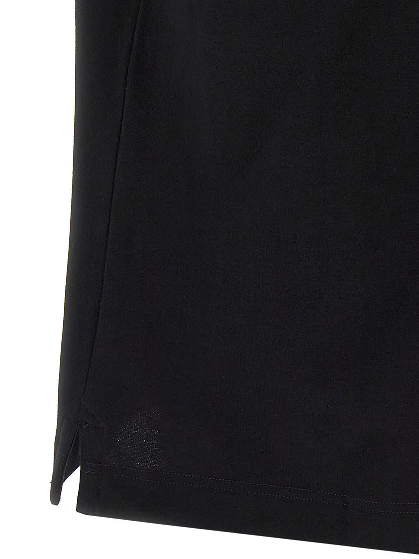 Alexander McQueen Zweifarbiges Baumwoll-T-Shirt