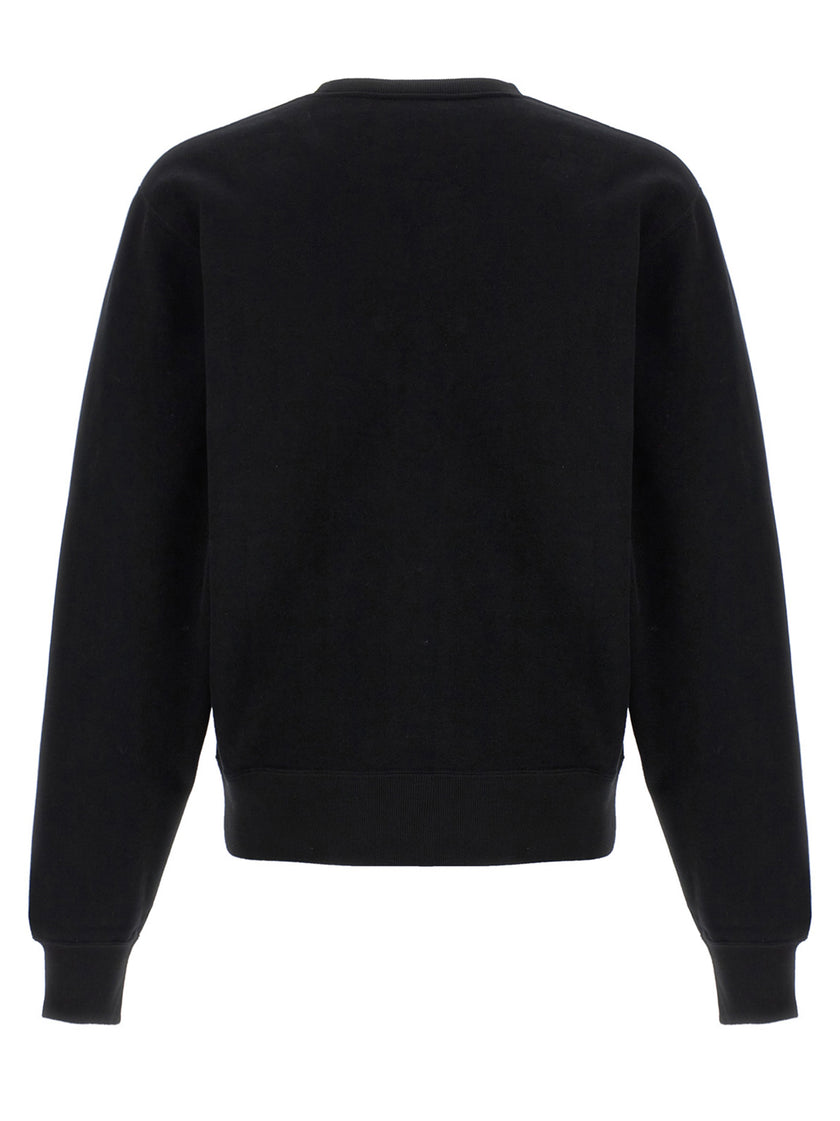 Saint Laurent Schwarzes Baumwoll-Sweatshirt