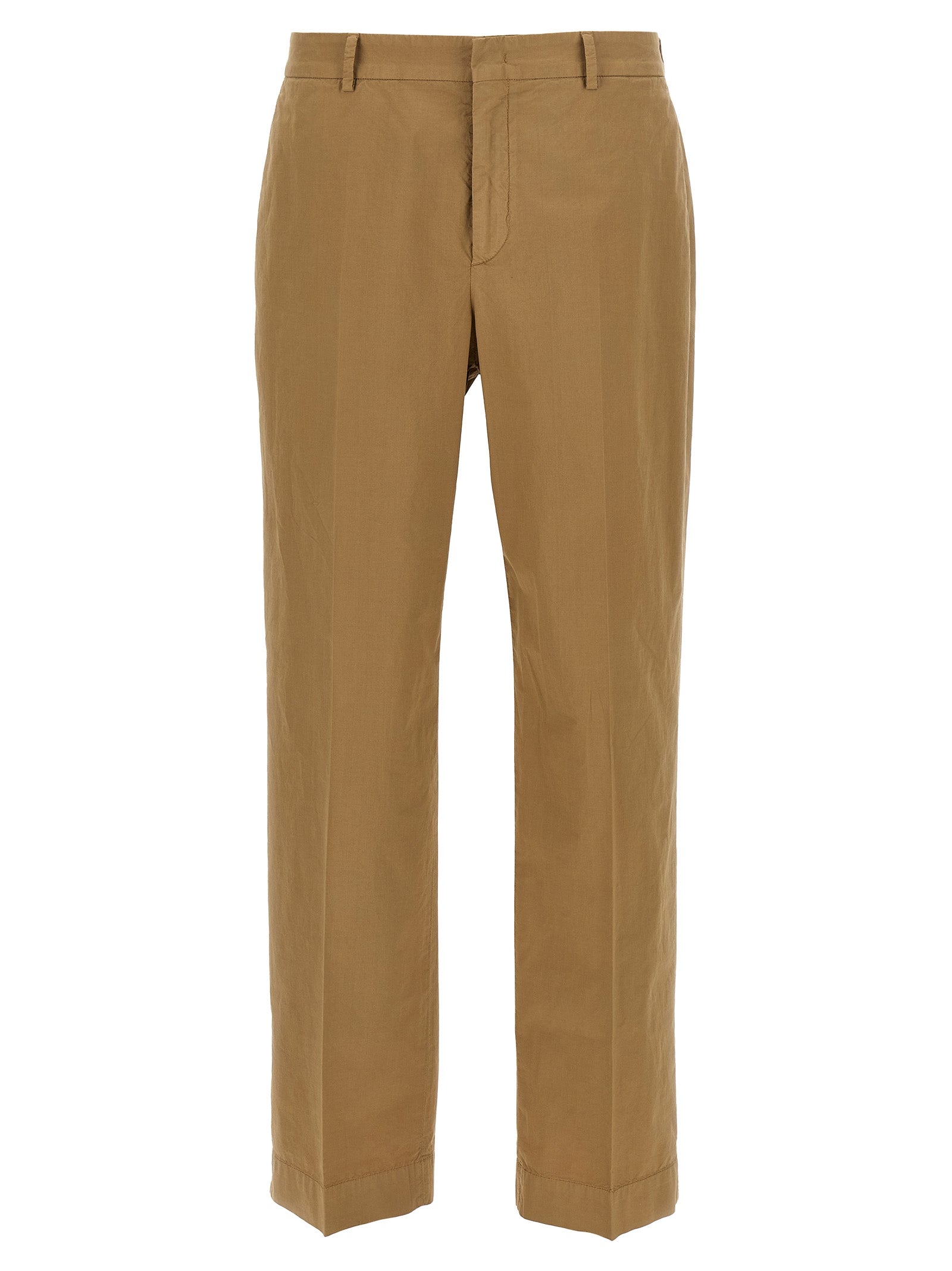 CELLAR DOOR Beige Freizeithose aus Baumwolle