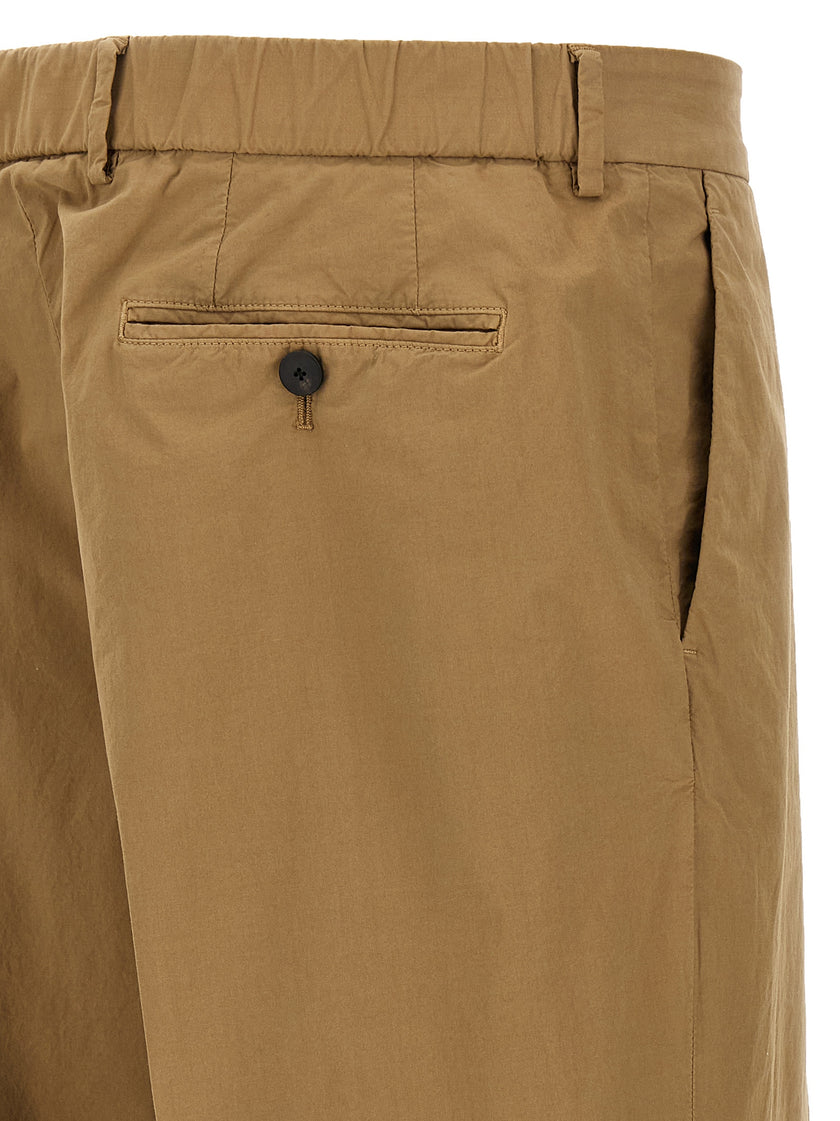 CELLAR DOOR Beige Freizeithose aus Baumwolle