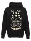 Valentino Garavani Schwarzes Baumwoll-Sweatshirt