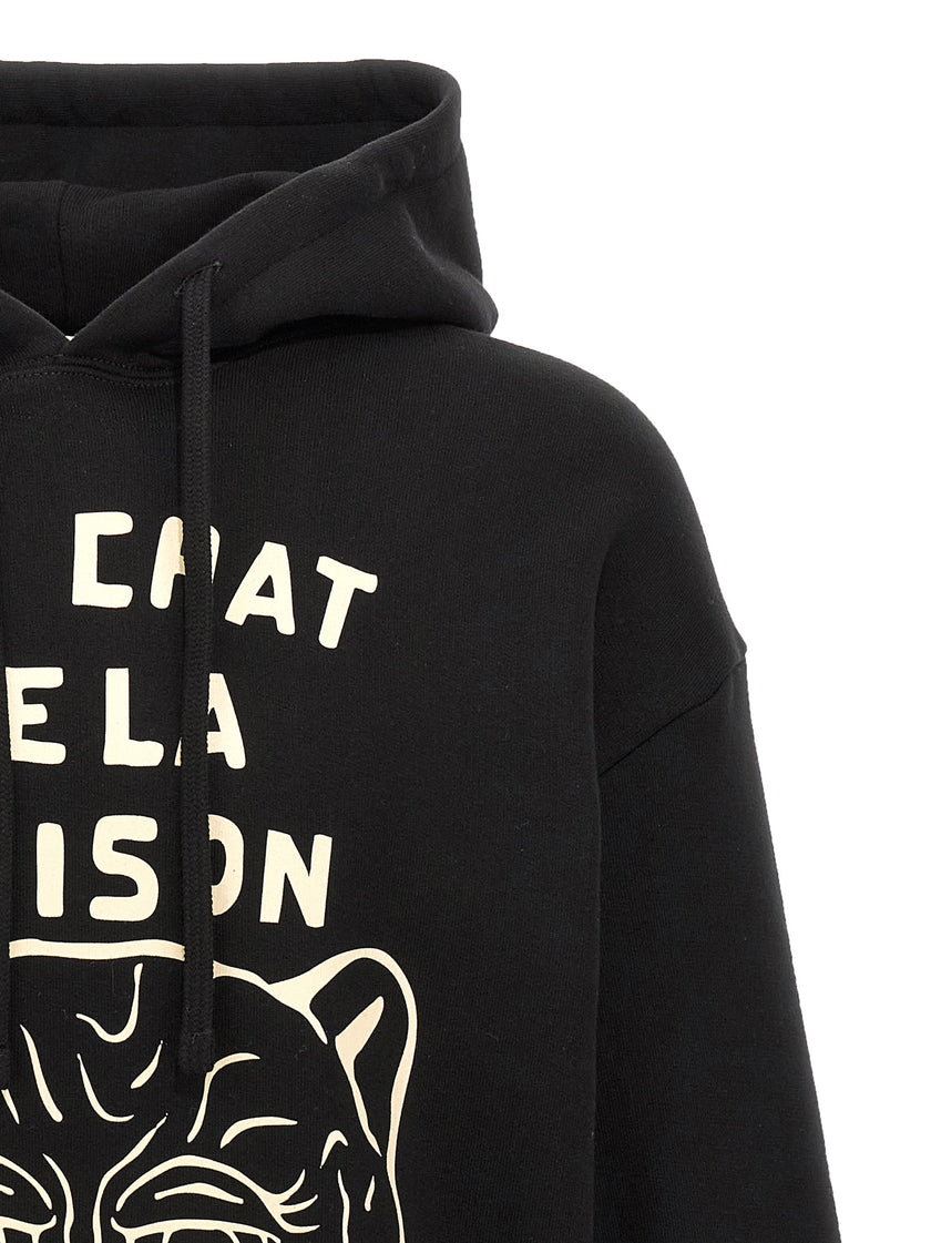 Valentino Garavani Schwarzes Baumwoll-Sweatshirt