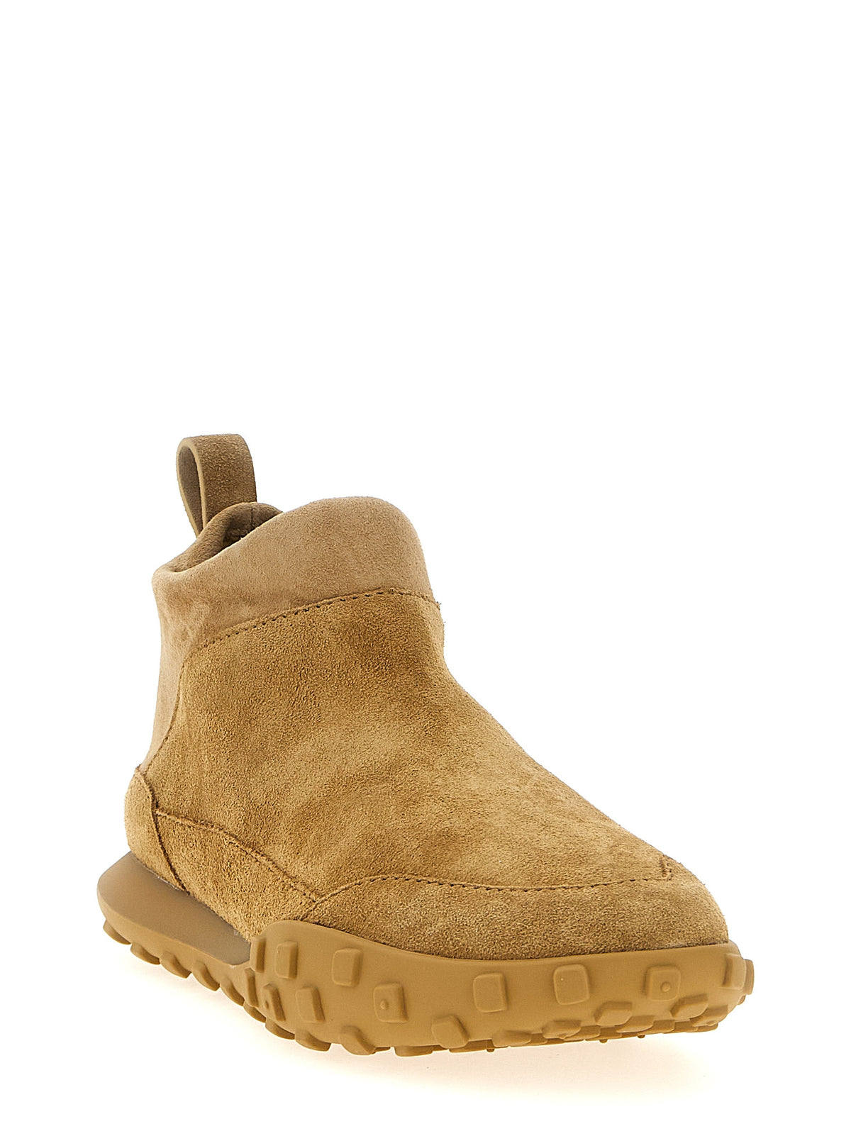 Jil Sander Beige Calf Leather Sneakers