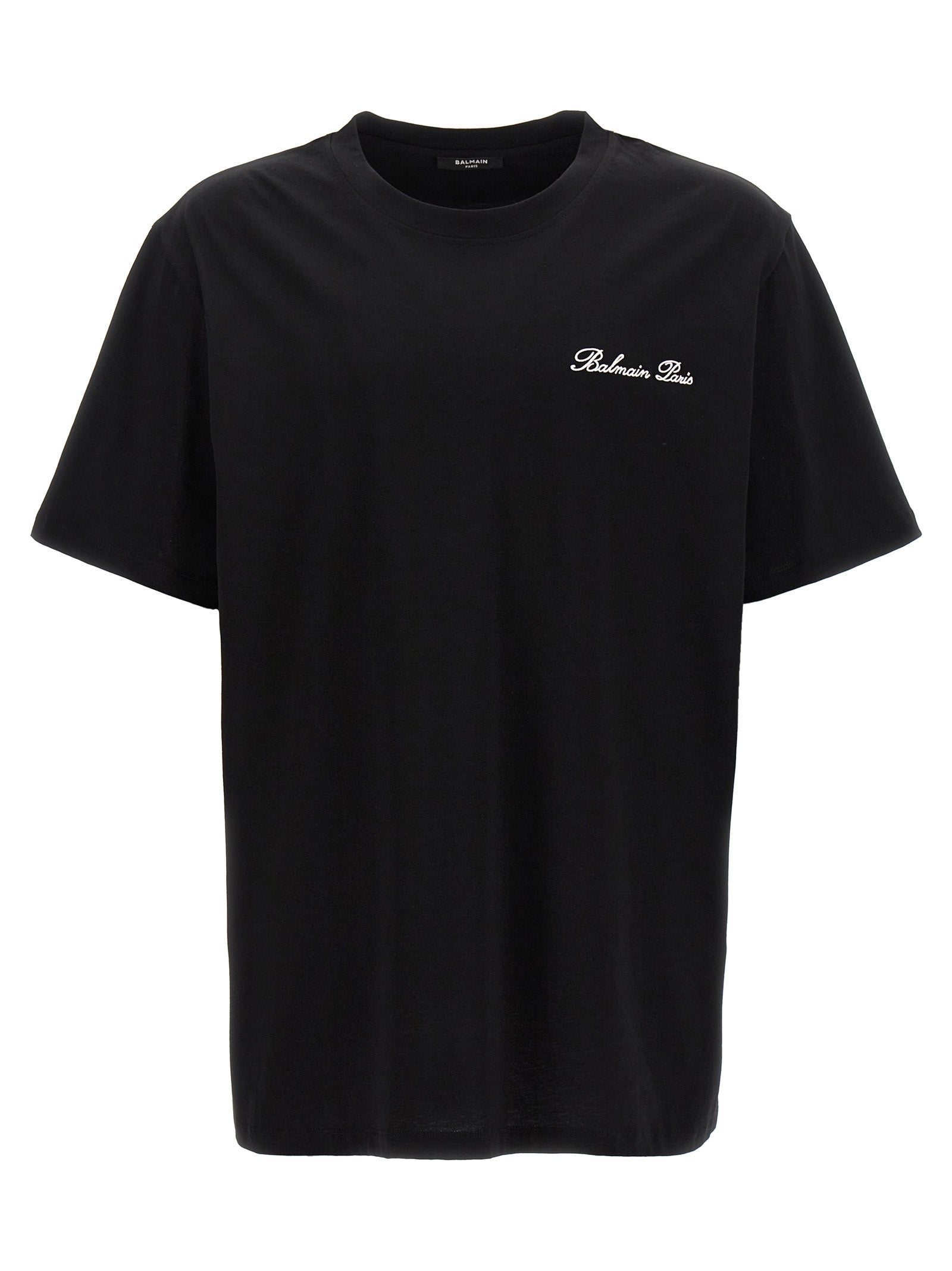 Balmain Bicolor-Baumwoll-T-Shirt