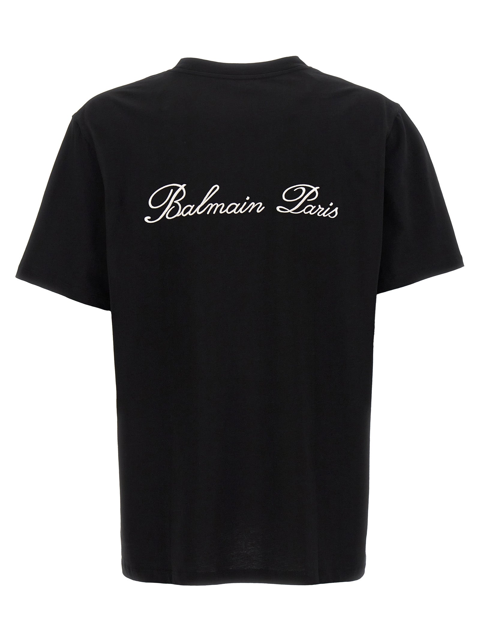 Balmain Bicolor-Baumwoll-T-Shirt