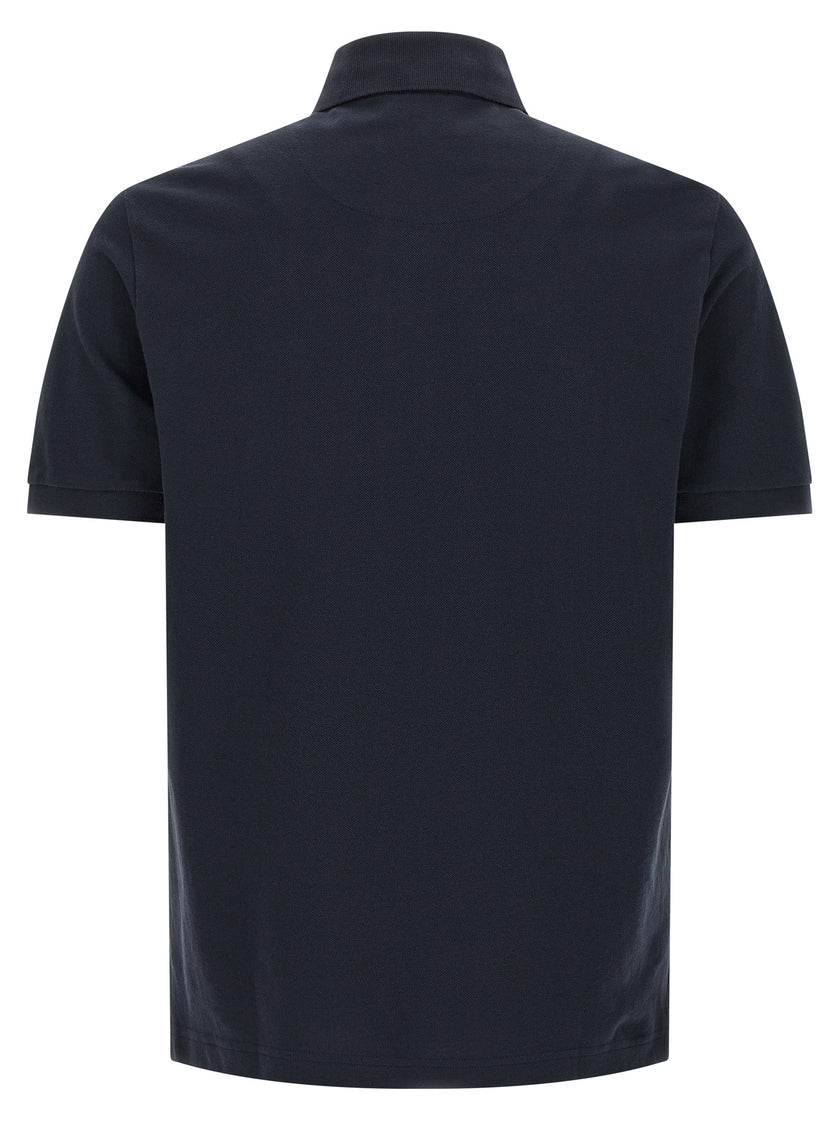 Etro Blue Cotton Polo Shirt