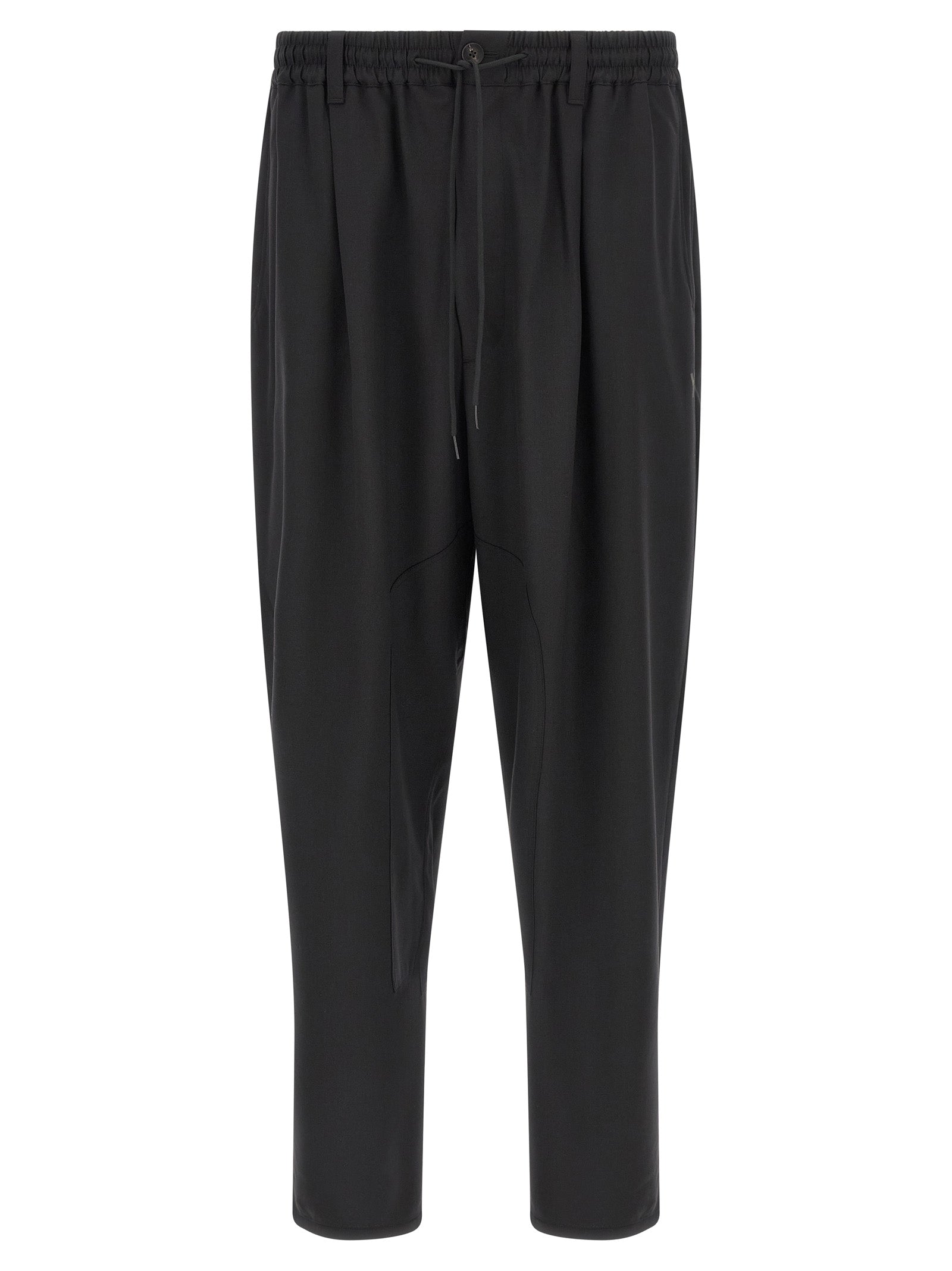 Y-3 Black Polyester Lounge Pants