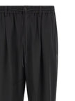 Y-3 Black Polyester Lounge Pants
