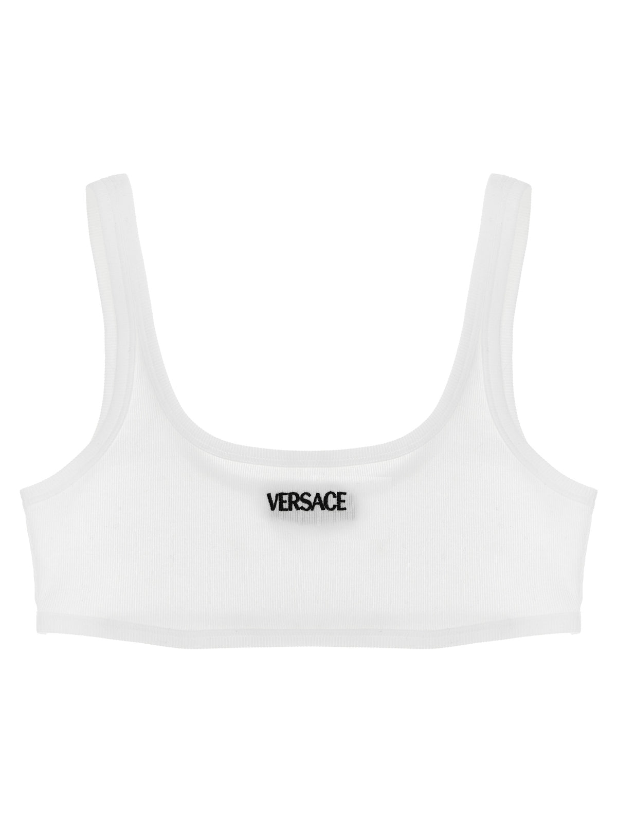 Versace Weißer Baumwoll-BH