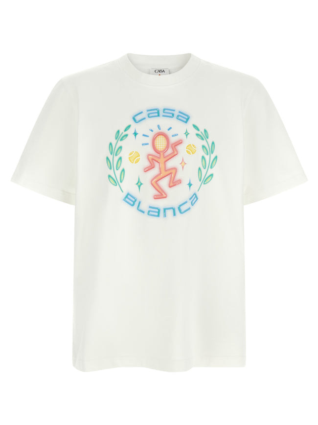 Casablanca Organic Cotton White T-Shirt