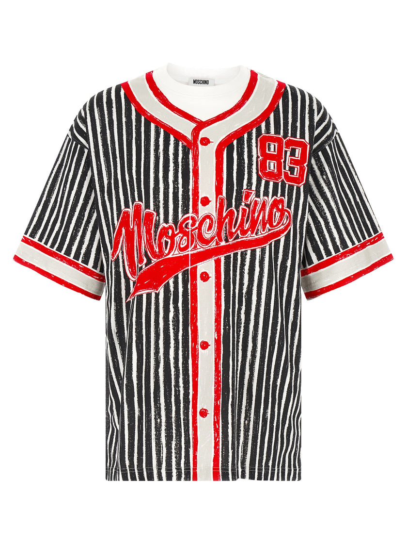 Moschino Mehrfarbiges Baumwoll-Poloshirt