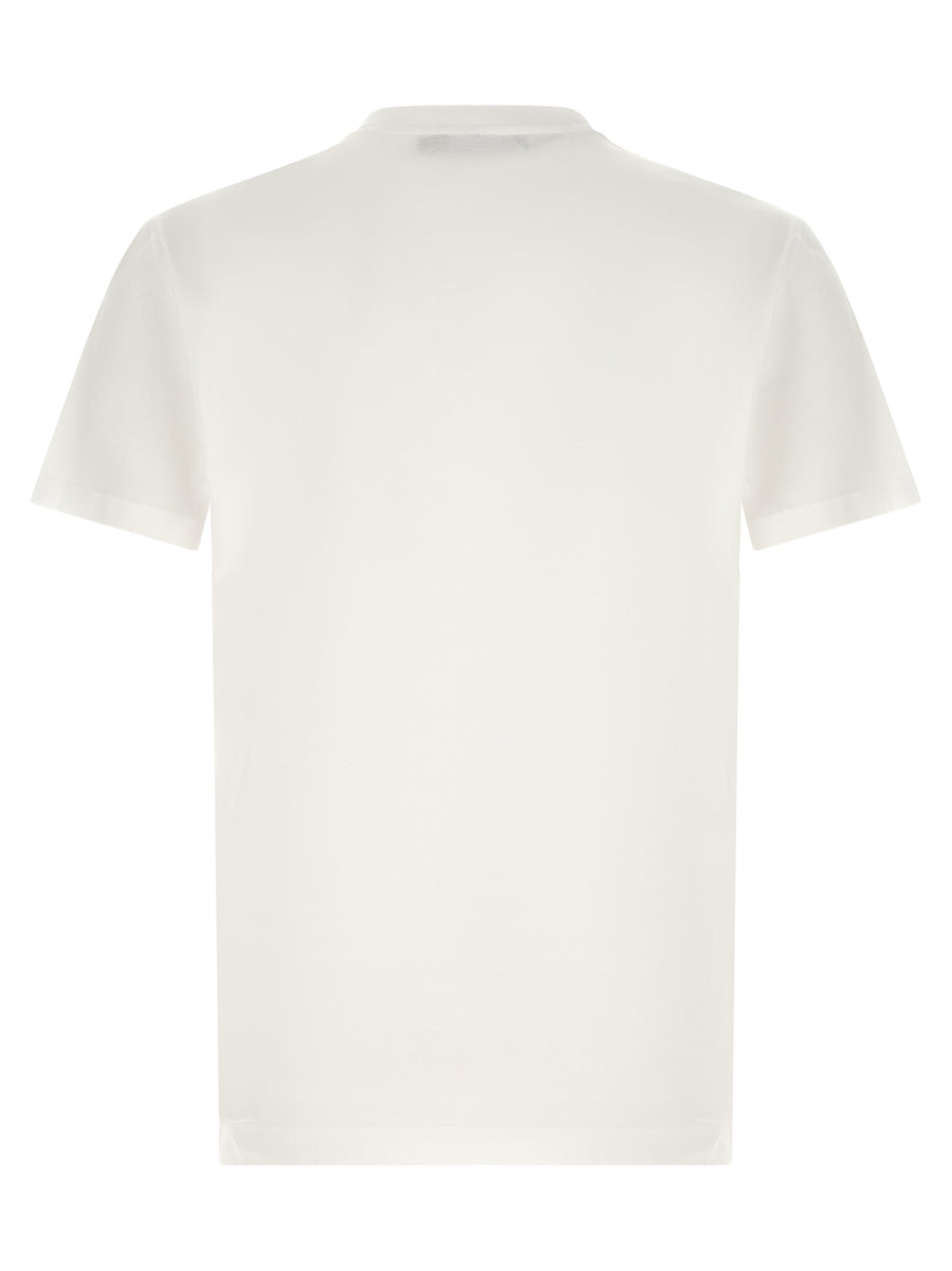 Dolce & Gabbana Weißes Baumwoll-T-Shirt
