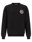 Dolce & Gabbana Schwarzes Baumwoll-Sweatshirt
