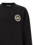 Dolce & Gabbana Schwarzes Baumwoll-Sweatshirt
