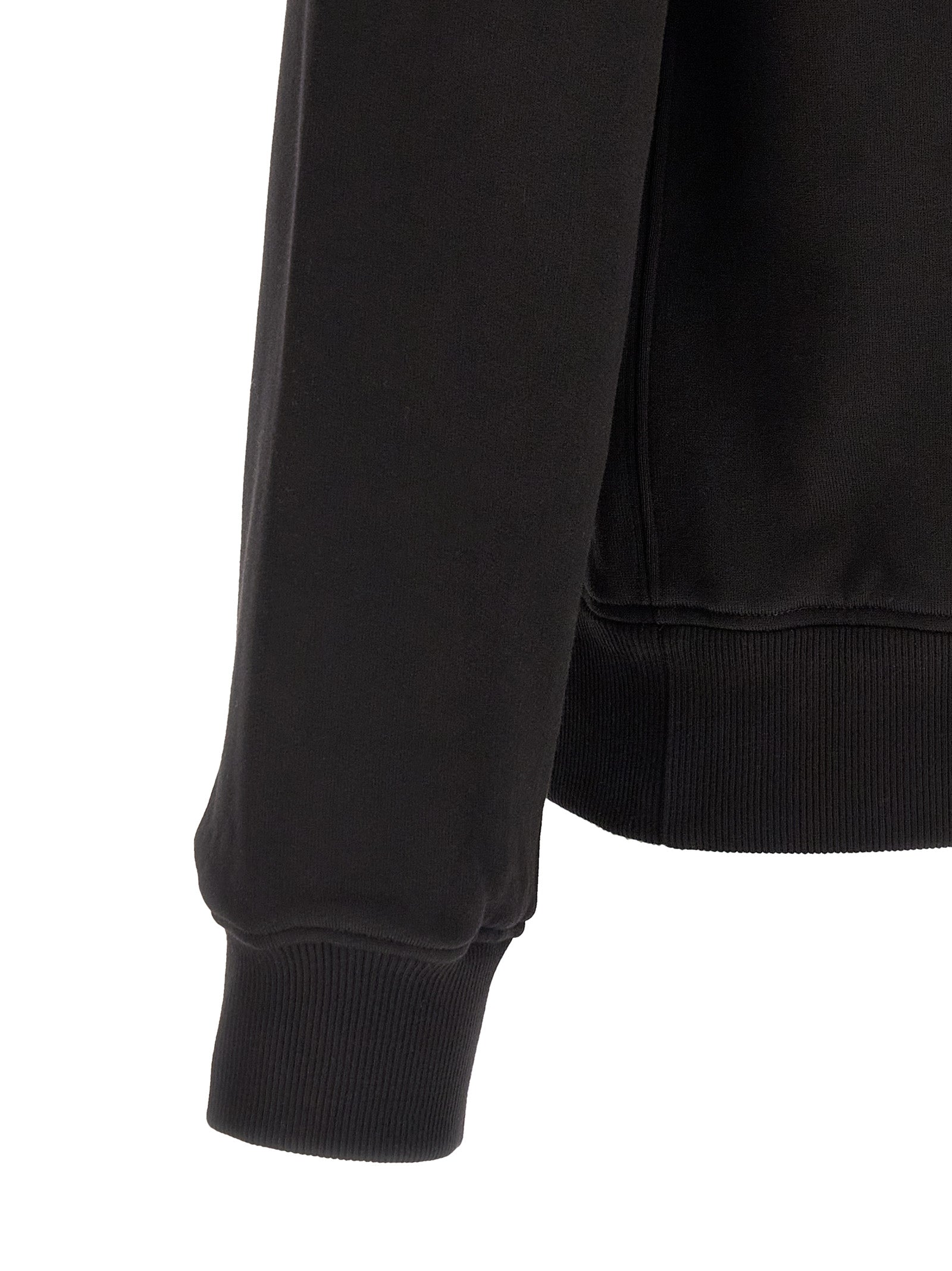 Dolce & Gabbana Schwarzes Baumwoll-Sweatshirt