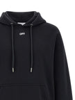 Off-White schwarzes Baumwoll-Sweatshirt