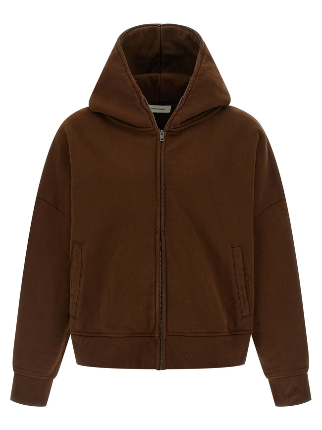Entire Studios Brauner Baumwollpullover
