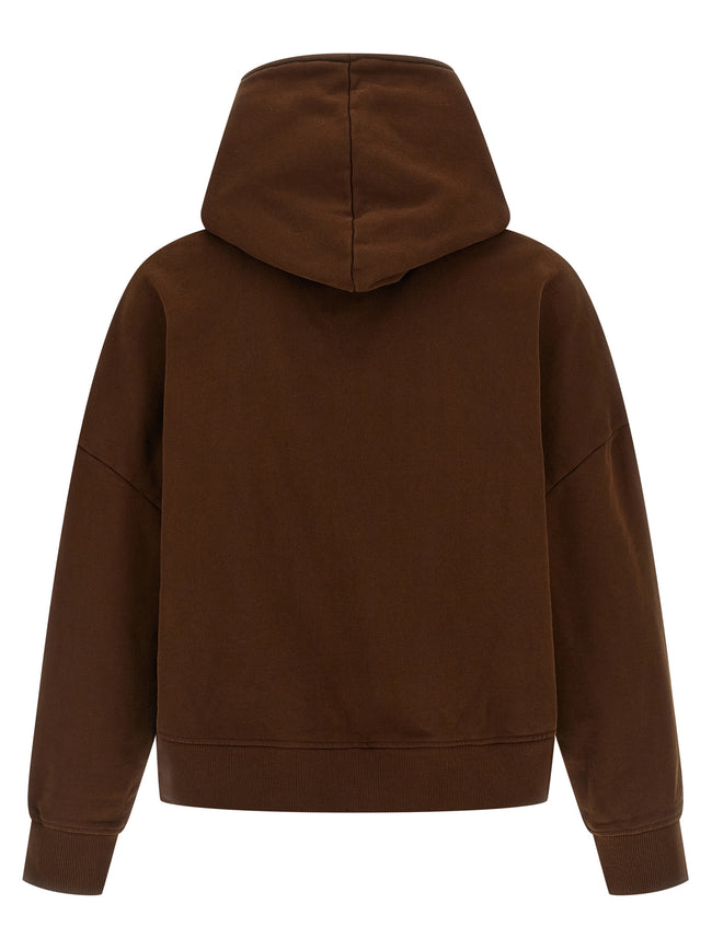 Entire Studios Brauner Baumwollpullover