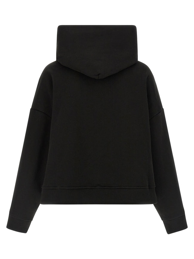 Entire Studios Schwarzes Baumwoll-Sweatshirt