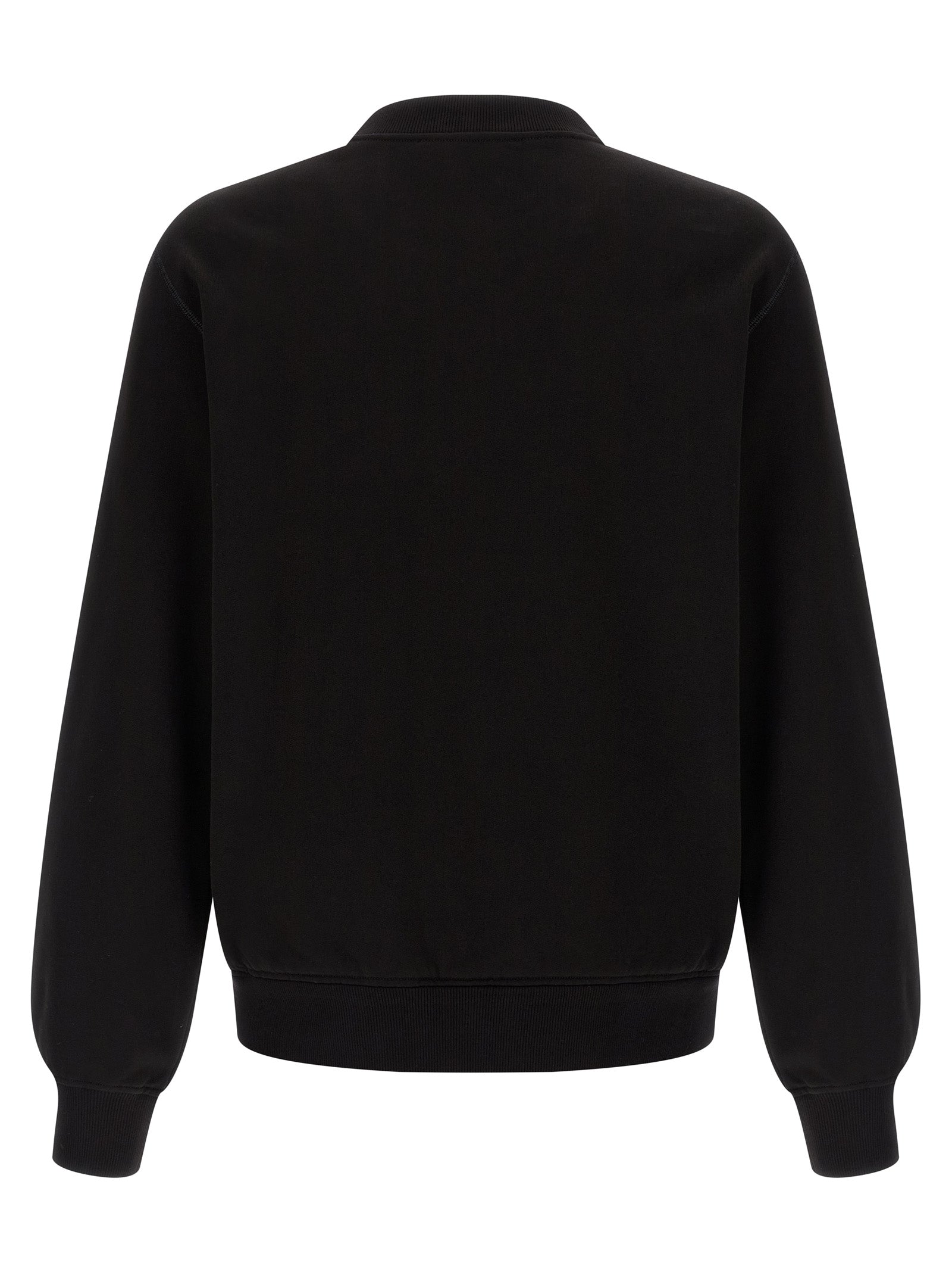 Dolce & Gabbana Schwarzes Baumwoll-Sweatshirt