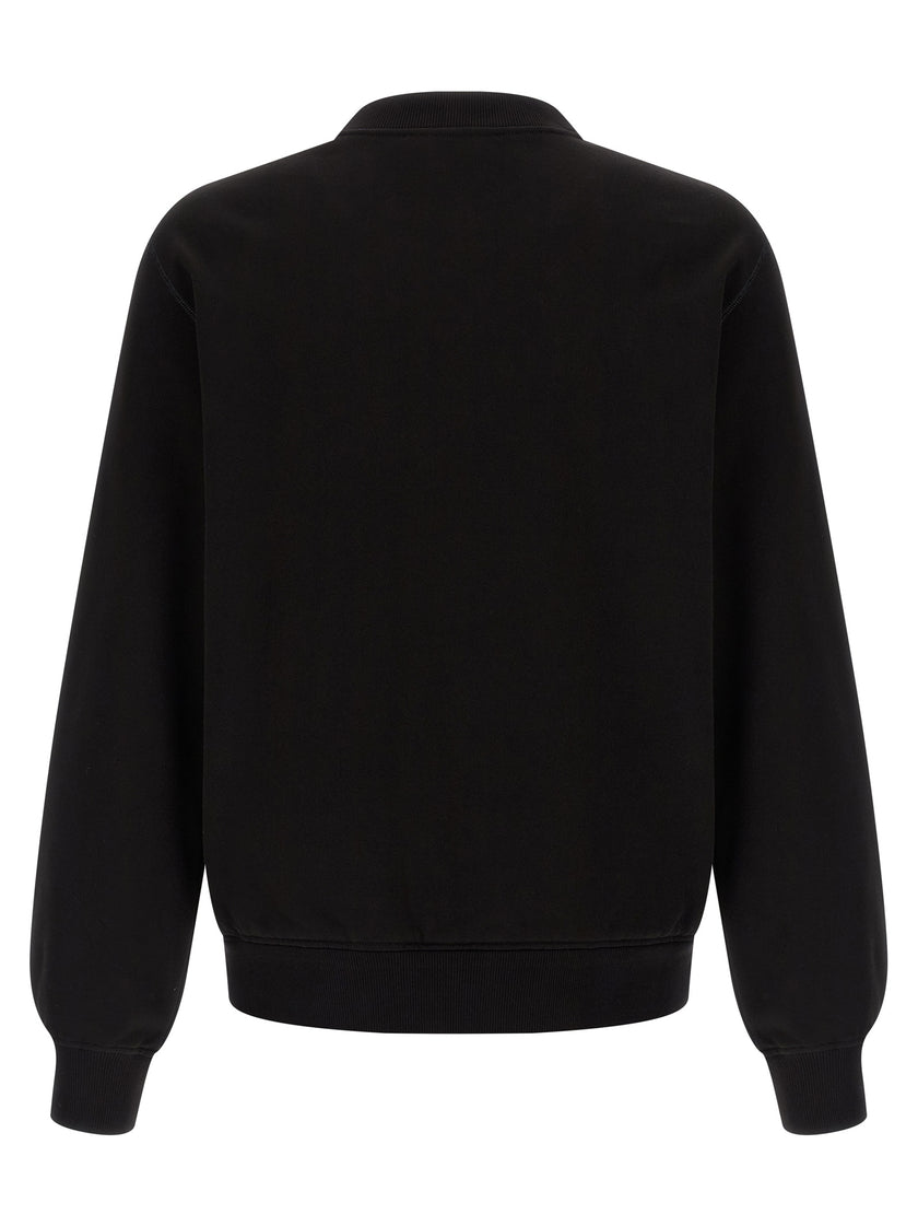 Dolce & Gabbana Schwarzes Baumwoll-Sweatshirt