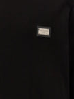 Dolce & Gabbana Schwarzes Baumwoll-Sweatshirt
