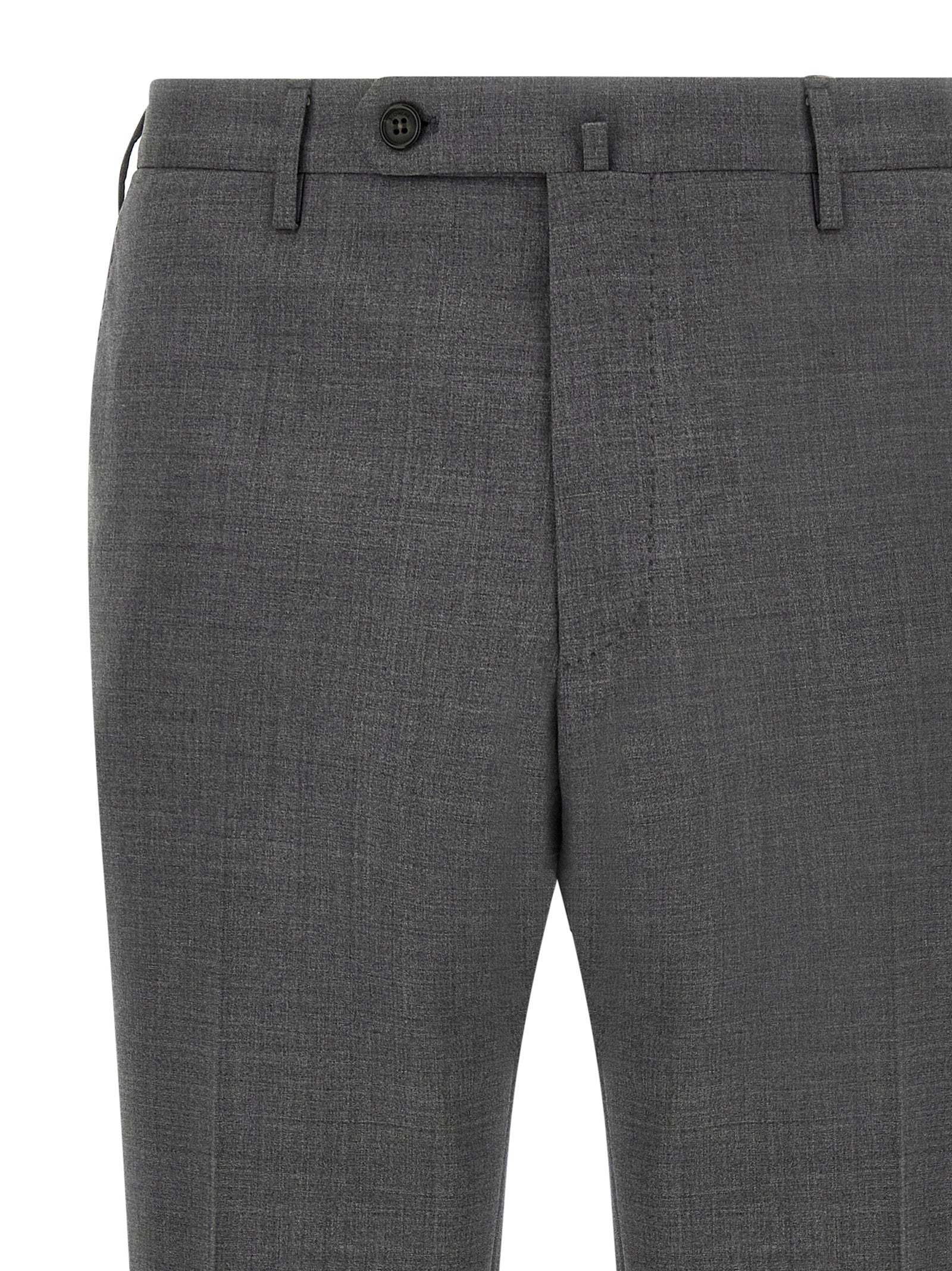 Incotex Hose aus reiner Schurwolle, Grau