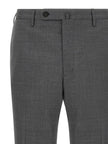 Incotex Hose aus reiner Schurwolle, Grau