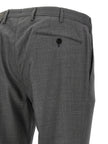 Incotex Hose aus reiner Schurwolle, Grau