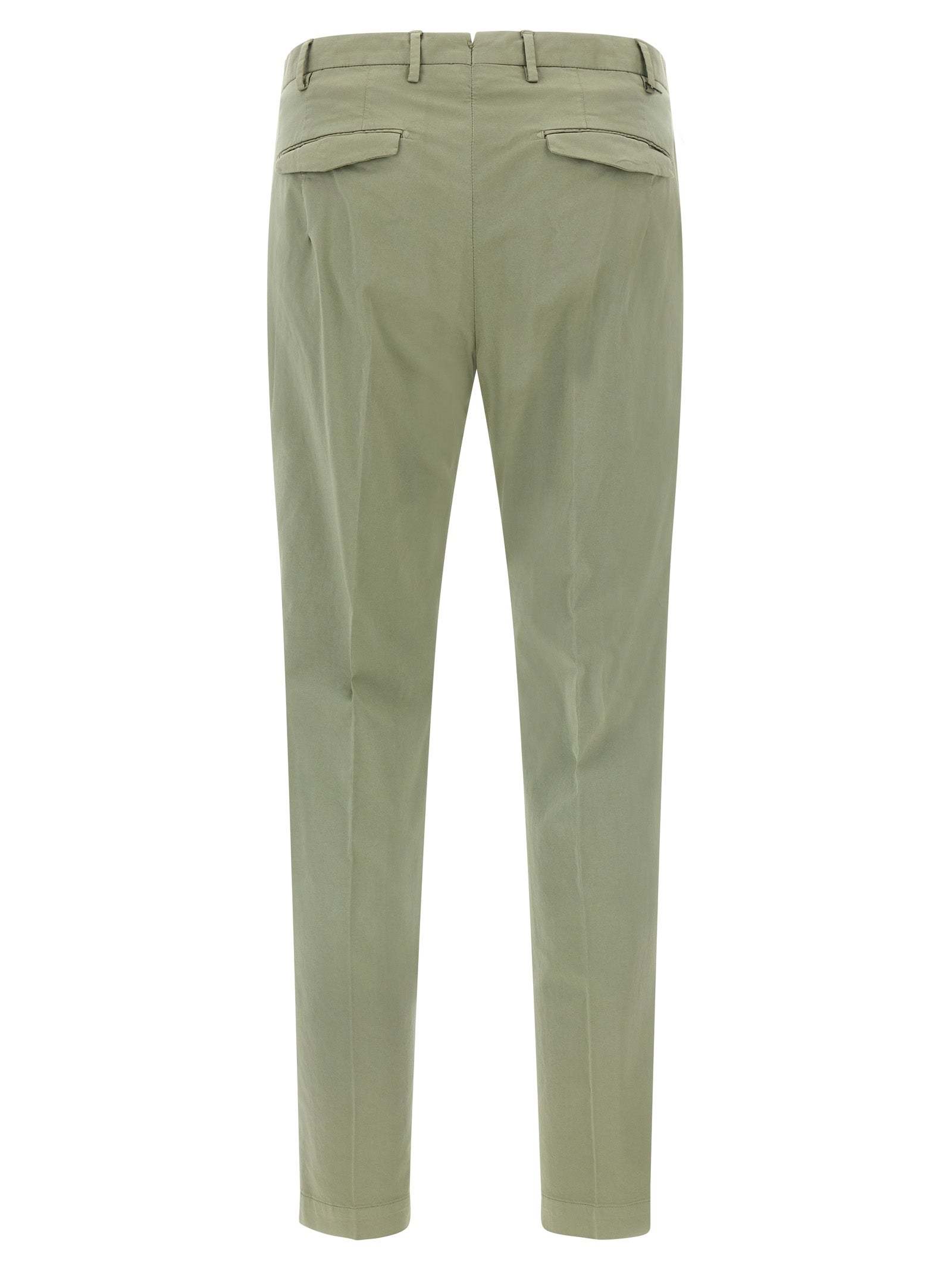 PT Torino Two-tone cotton casual trousers
