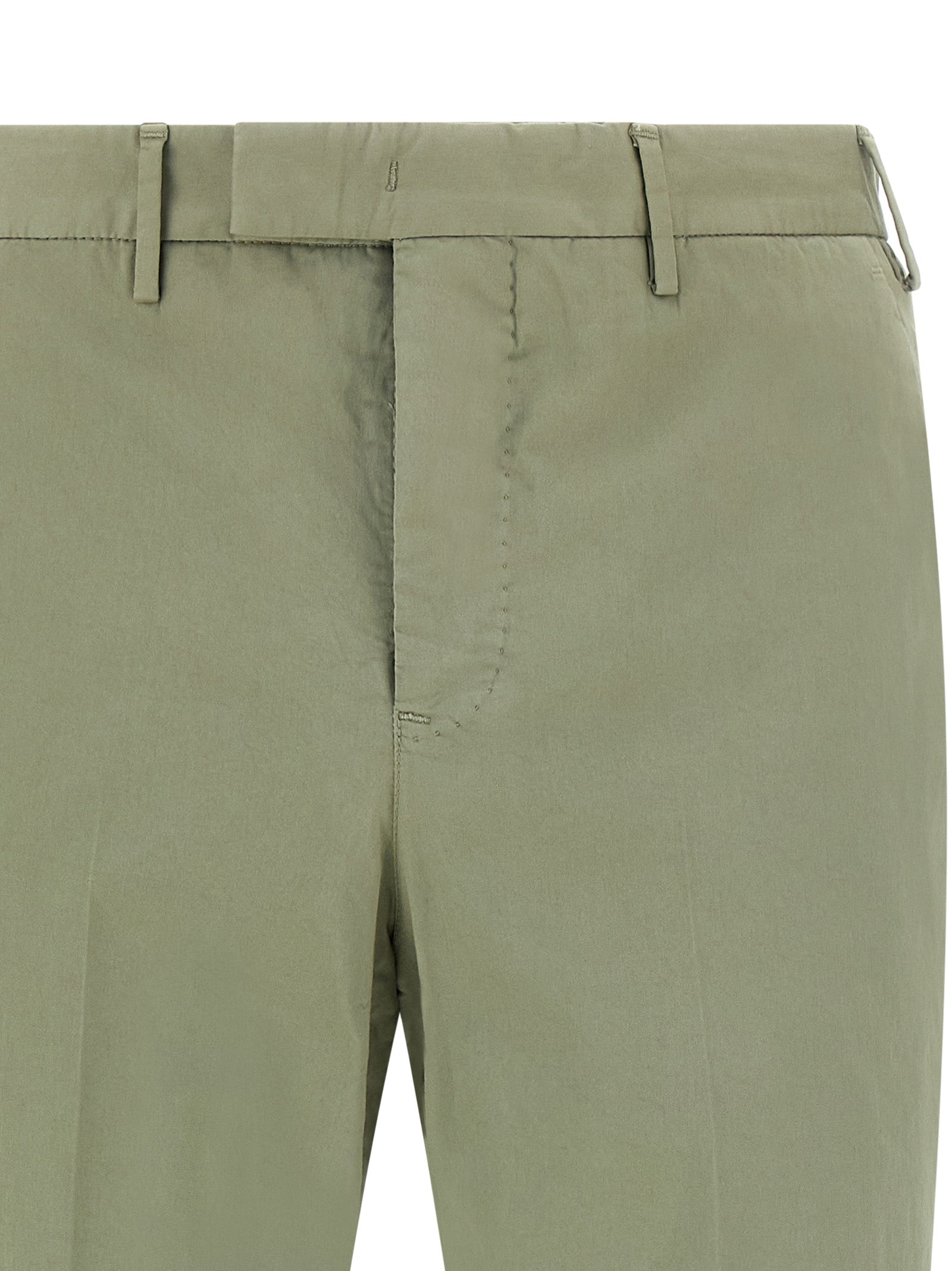PT Torino Two-tone cotton casual trousers