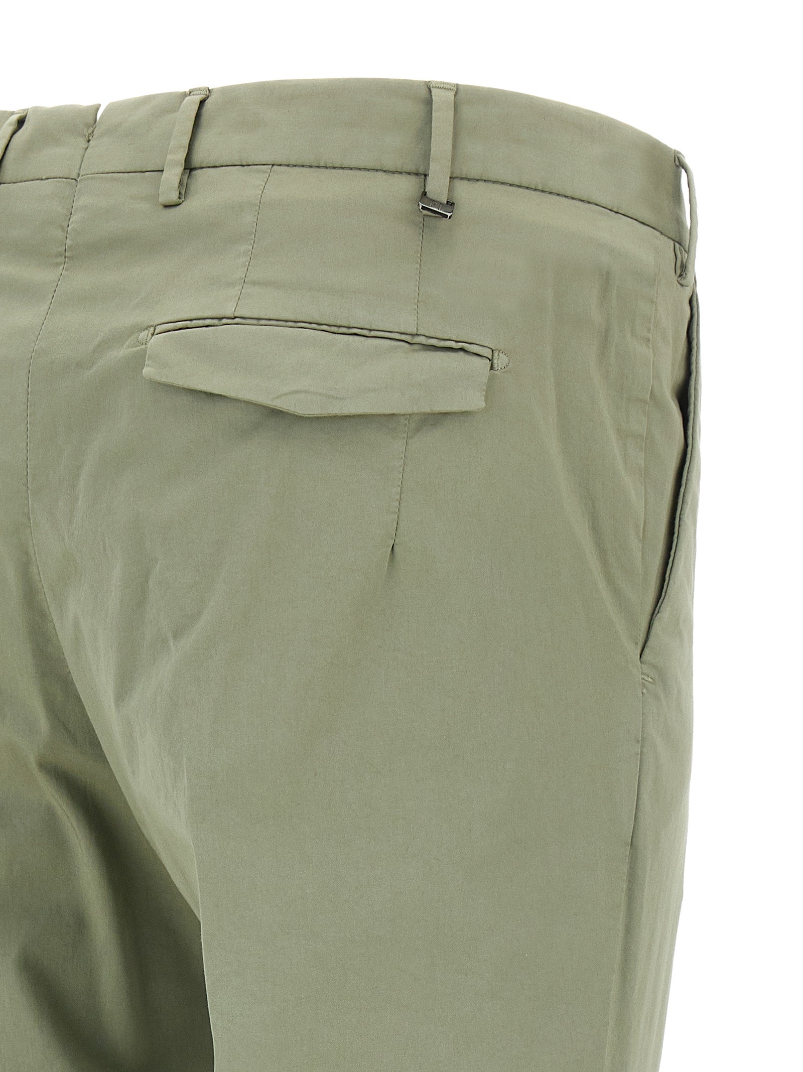 PT Torino Two-tone cotton casual trousers