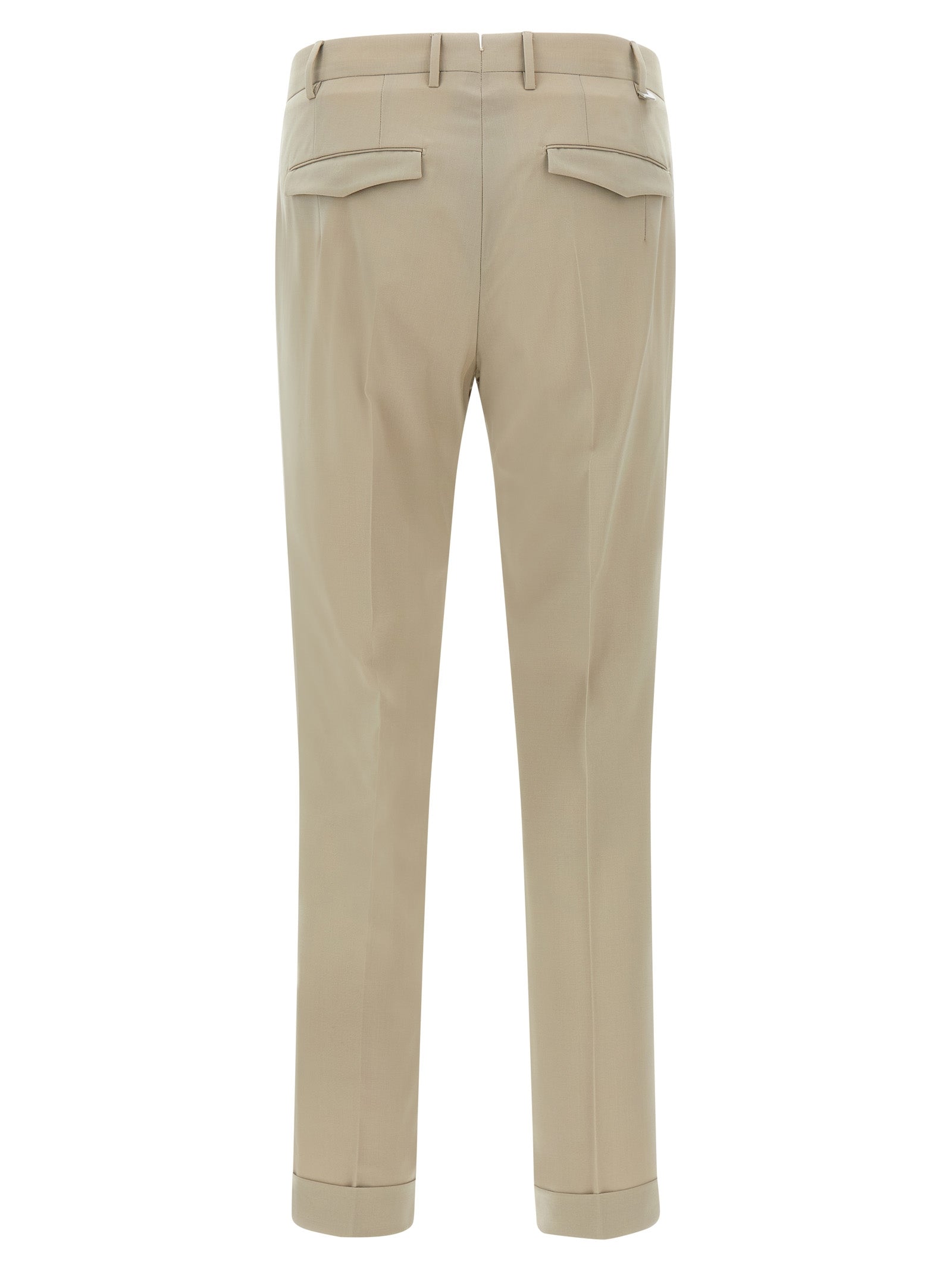 PT Torino Beige Schurwollhose