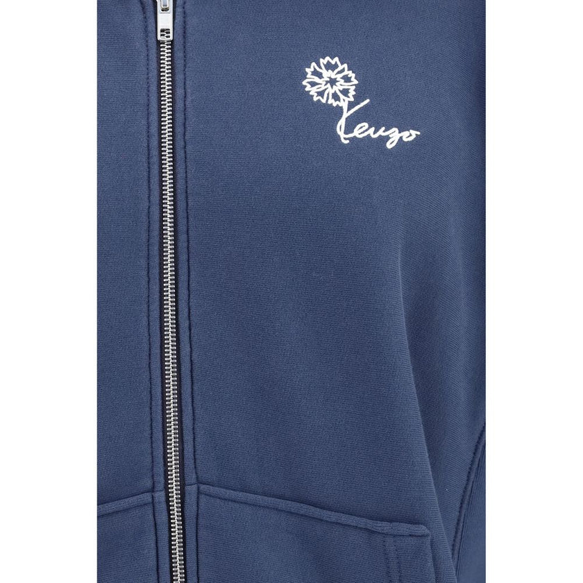 Kenzo Blauer Baumwoll-Sweatshirt
