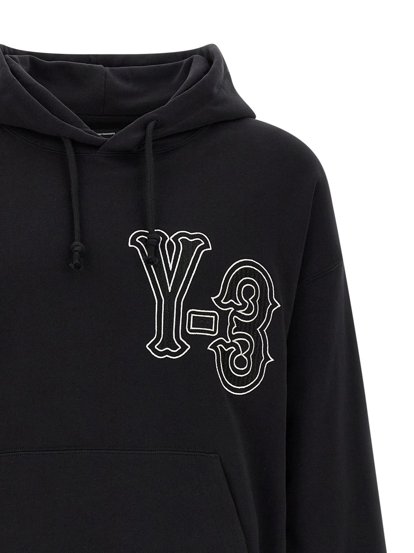 Y-3 Black Cotton Sweatshirt