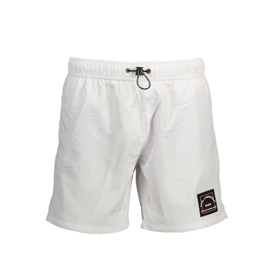 Karl Lagerfeld White Polyester Swimwear