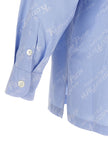 Kenzo Blue Cotton Blouse