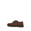 Brunello Cucinelli Braune Gummisohlen-Schnürschuhe