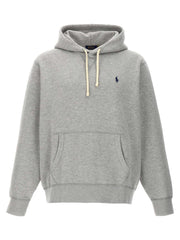 Grauer Polo Ralph Lauren Baumwollpullover in Regular Fit aus 100% Baumwolle