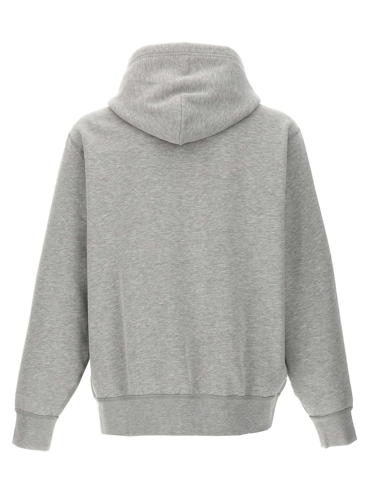 Grauer Polo Ralph Lauren Baumwollpullover im Regular Fit aus 100% Baumwolle
