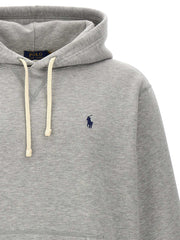 Polo Ralph Lauren grauer Baumwollpullover in Regular Fit aus 100% Baumwolle