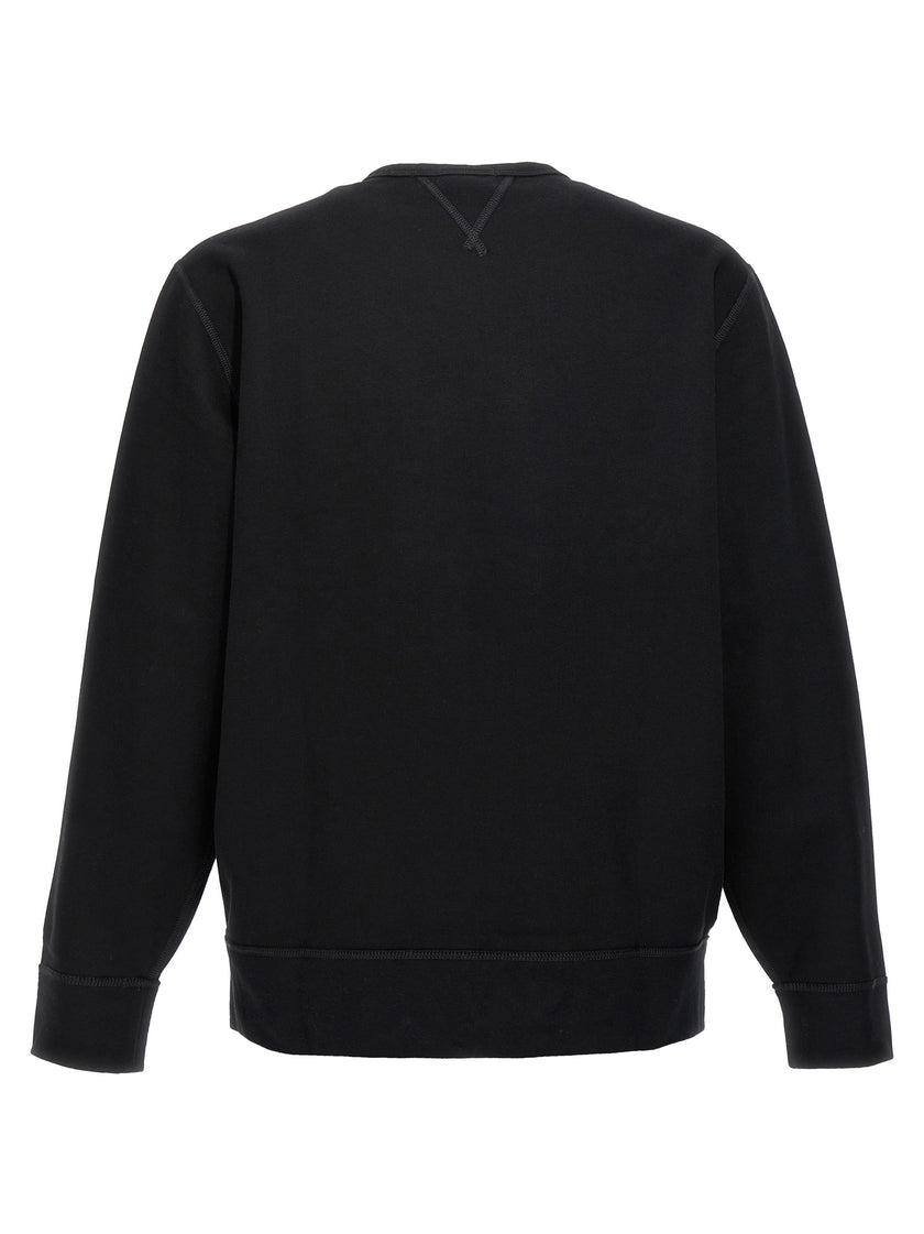 Polo Ralph Lauren Schwarzes Baumwoll-Sweatshirt