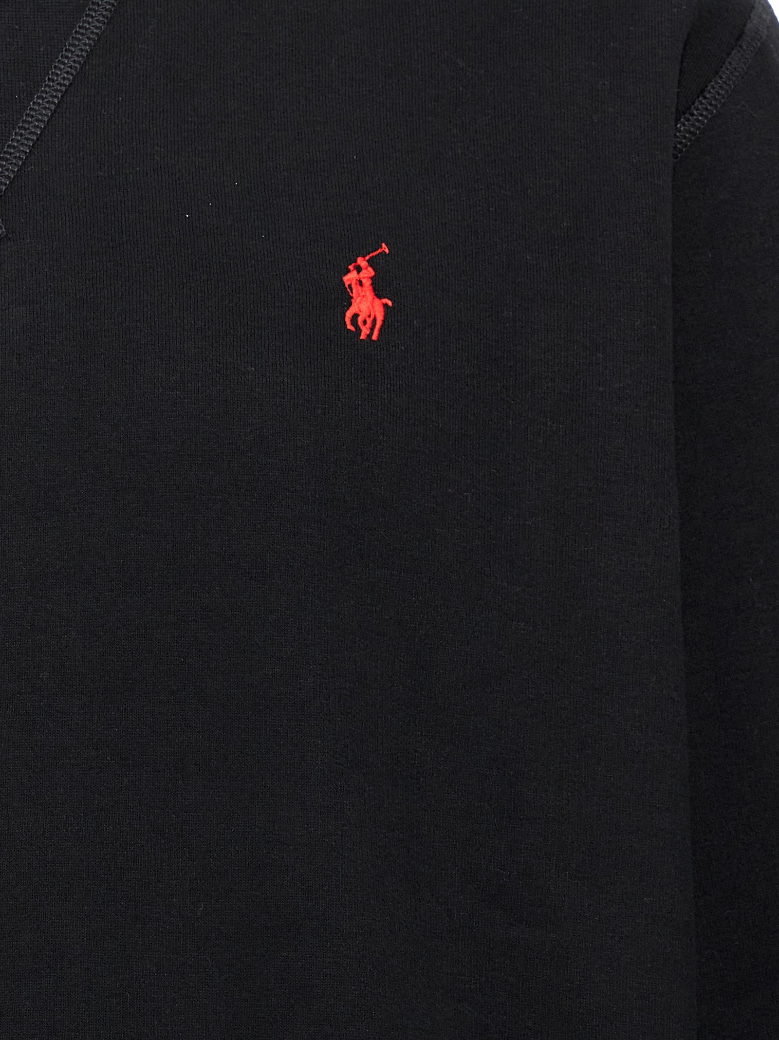Polo Ralph Lauren Schwarzes Baumwoll-Sweatshirt