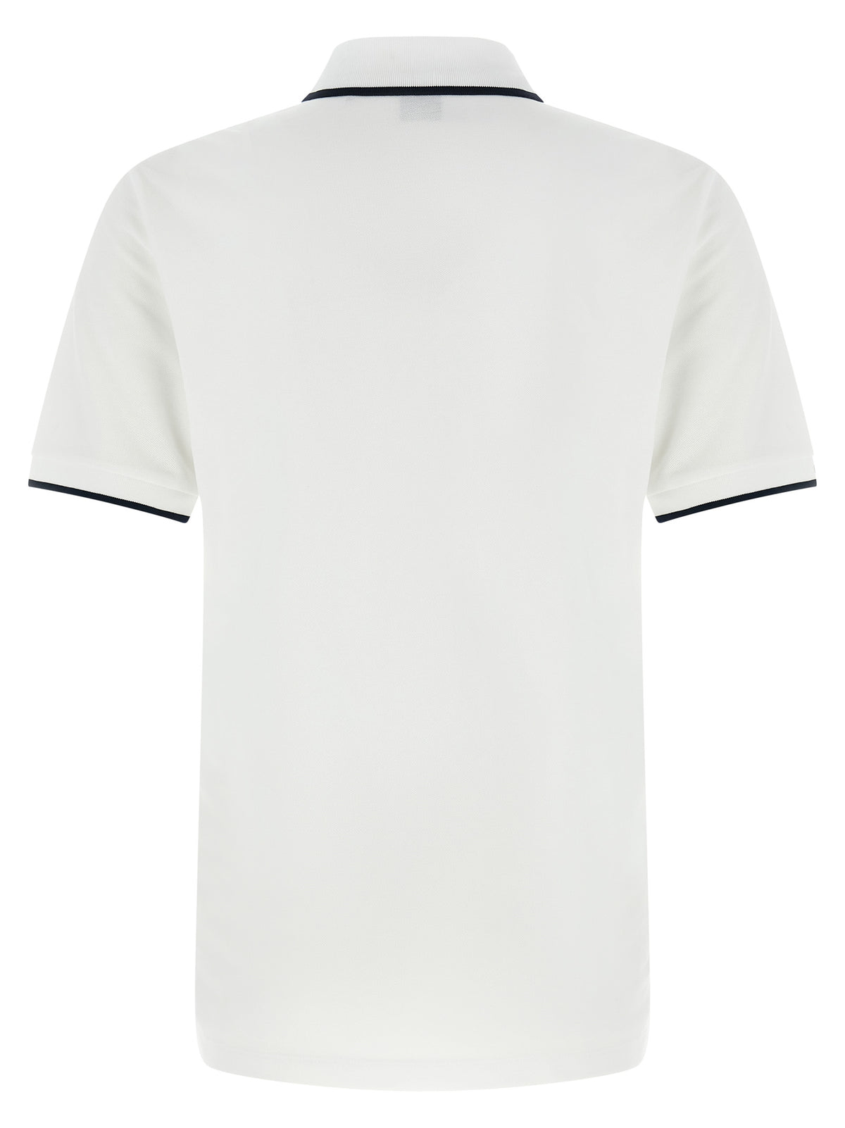 Hugo Boss White Cotton Polo Shirt