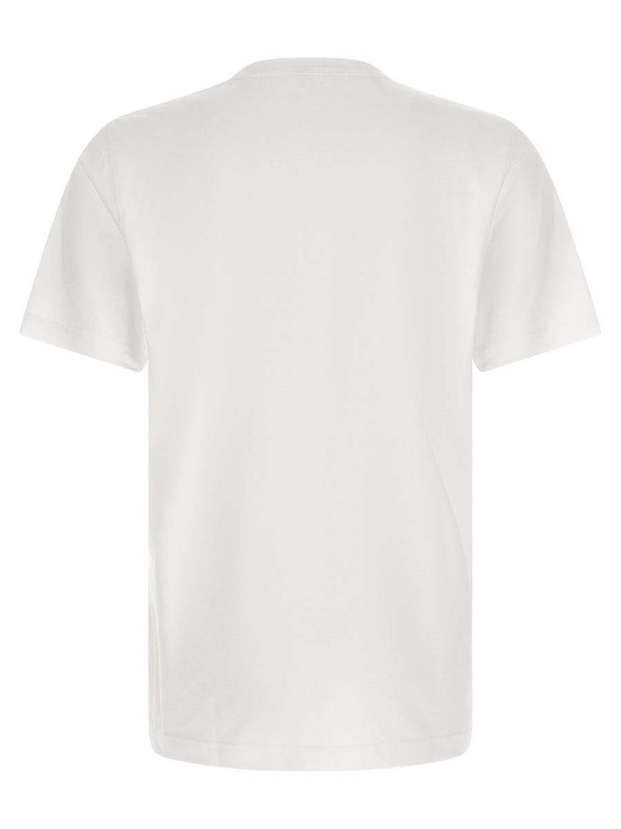 Diesel Weißes Baumwoll-T-Shirt