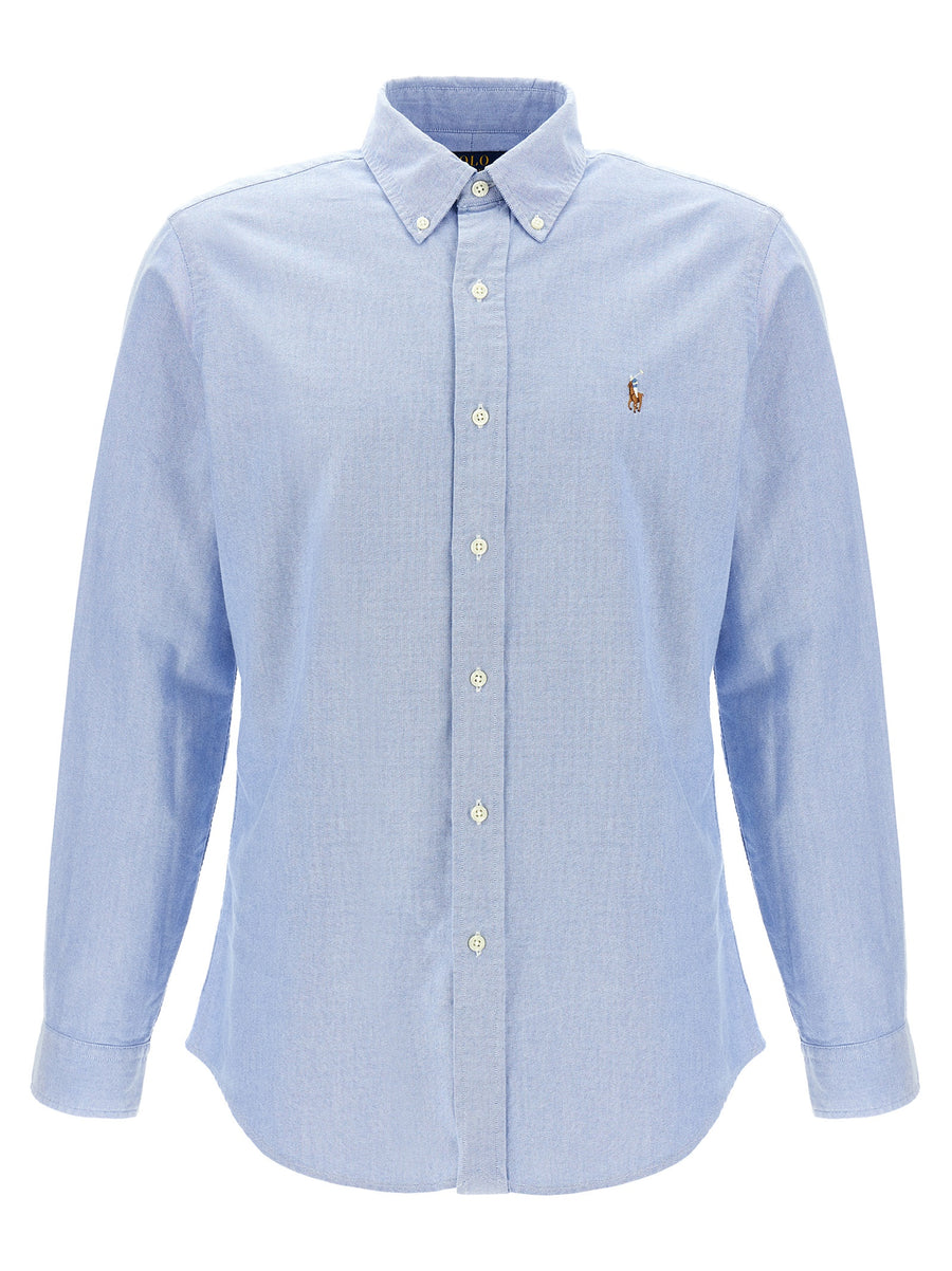 Polo Ralph Lauren Blue Cotton Blouse