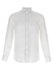 Brunello Cucinelli White Linen Blouse
