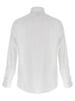 Brunello Cucinelli White Linen Blouse