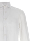 Brunello Cucinelli White Linen Blouse